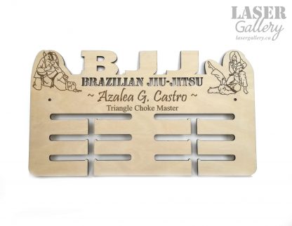 Brazilian Jiu-Jitsu Medal Display for Women