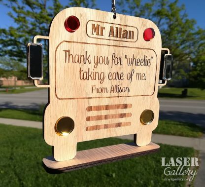 Personalized School Bus Driver Appreciation Gift