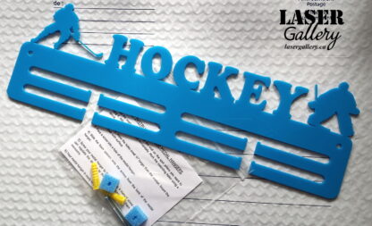 Hockey medal display hanger gift for hockey player
